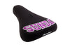 Sunday Blockhead Fat Seat (Black w/ Berry + Silver Embroidery)