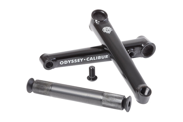Calibur v2 Cranks (Rustproof Black), | Odyssey BMX
