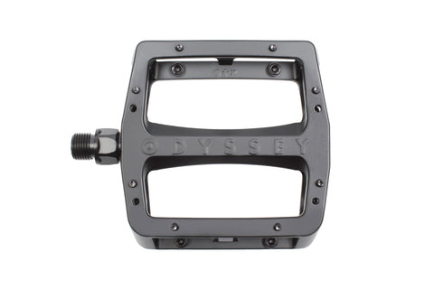 Grandstand v2 Alloy Pedals Black Odyssey BMX