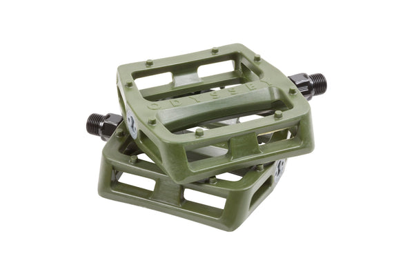 Army green mtb store pedals