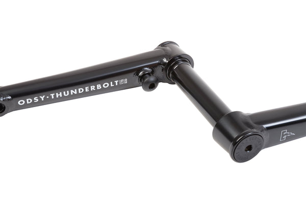 Thunderbolt Cranks (Rustproof Black) | Odyssey BMX