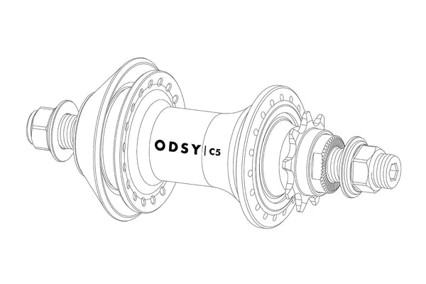 Odyssey clearance bmx hubs