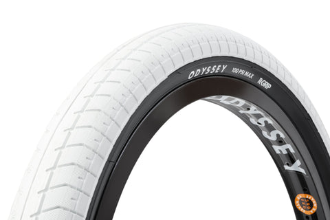 Black and shop white bmx tires