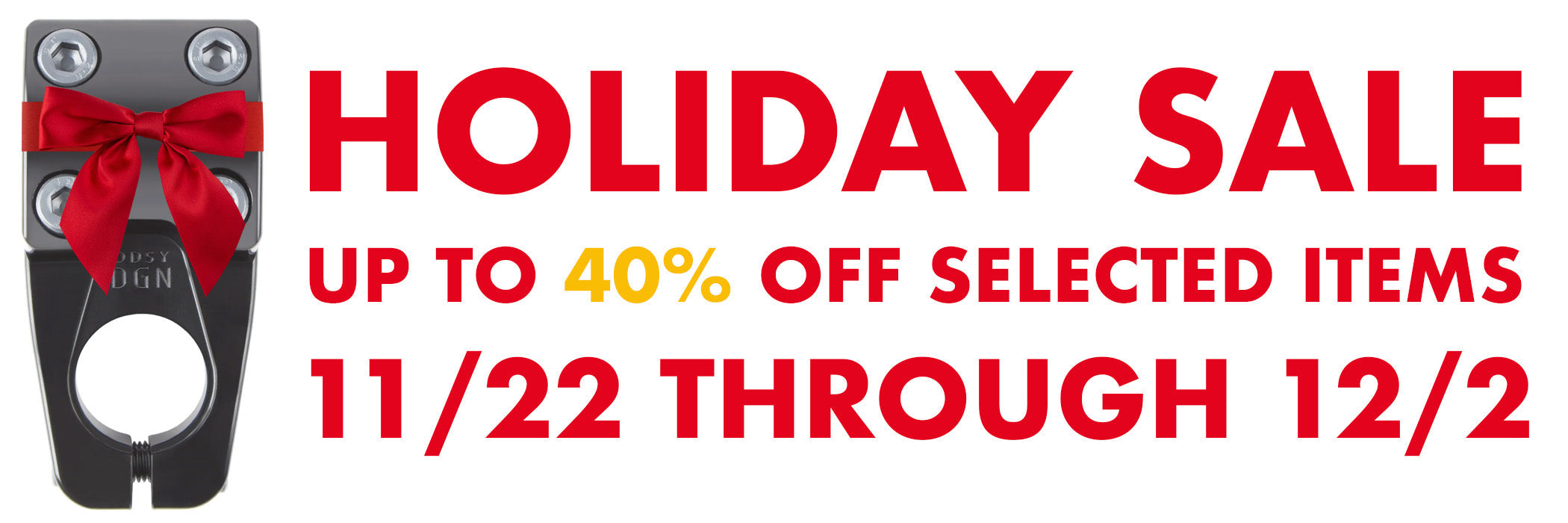  Holiday Sale