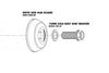 Odyssey Hexagram Cassette Hub Parts