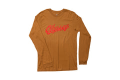 Odyssey Slugger Long Sleeve (Toast with Red Ink)