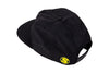 Sunday High Wave 5-Panel Nylon Snapback Hat (Black with Neon Yellow Screen Print)