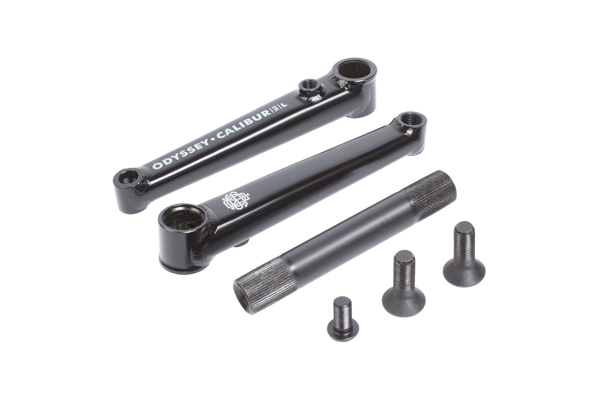 Calibur v2 Cranks (Rustproof Black), | Odyssey BMX