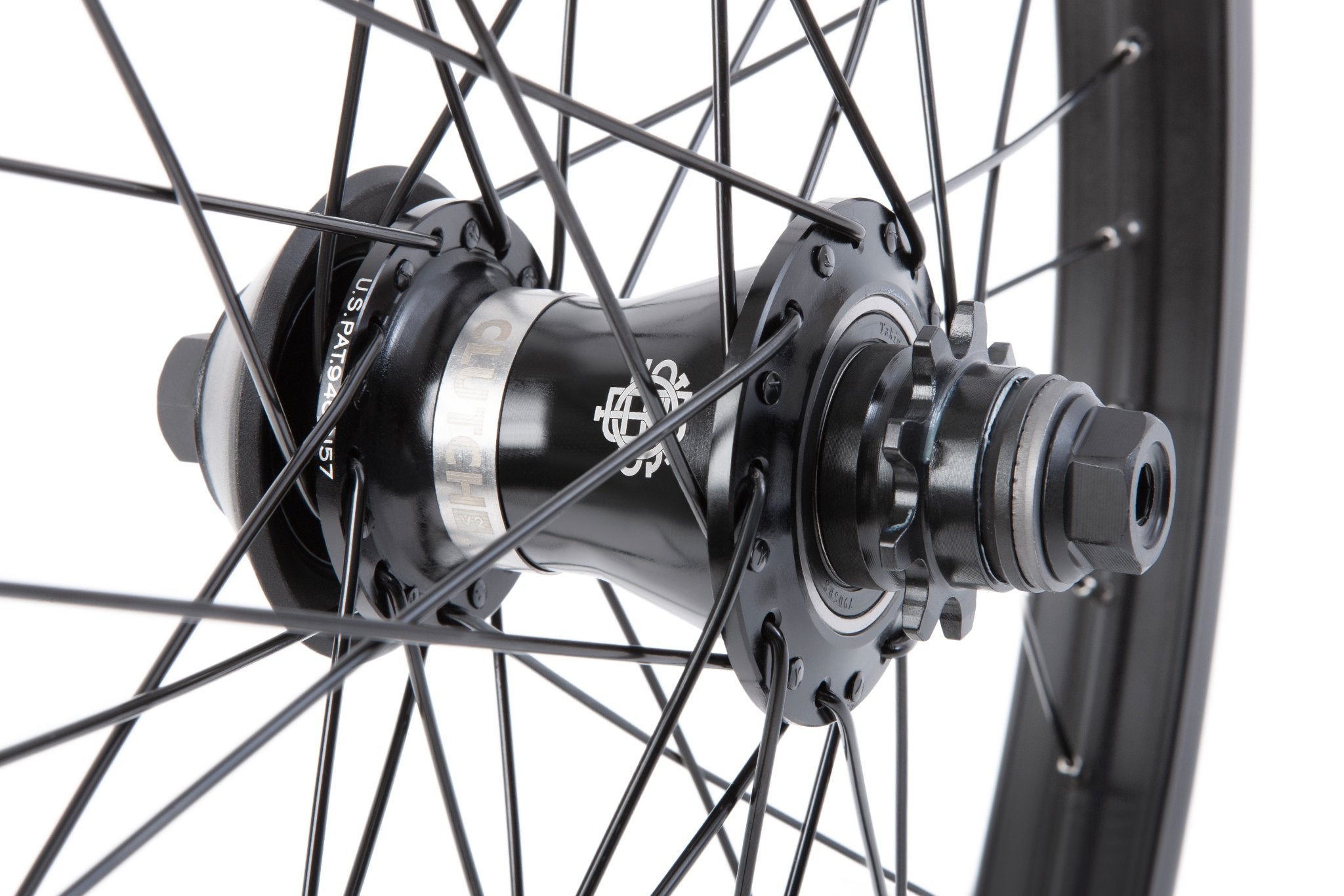 thumbnail image 2 of Odyssey BMX C5 Quadrant Front Or Cassette Wheel – 20" Black, Clincher, Schrader Valve 2 of 4