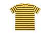 Odyssey Stitched Monogram Striped Tee (Yellow/Black)