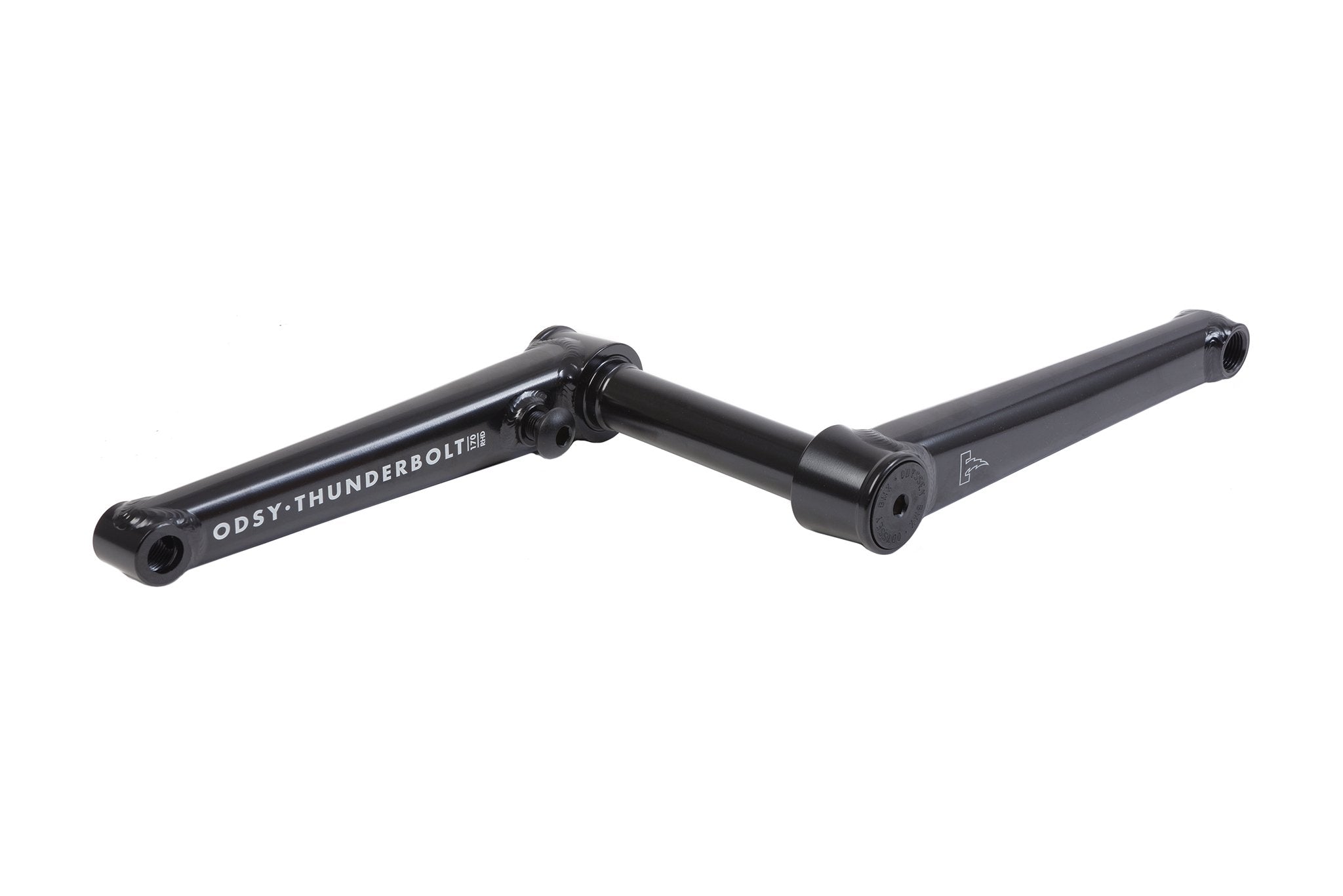 Odyssey 240800003 Guarnitura Bmx Thunderbolt Perno 22mm Compatibile Lhd 165mm Nero - Foto 3
