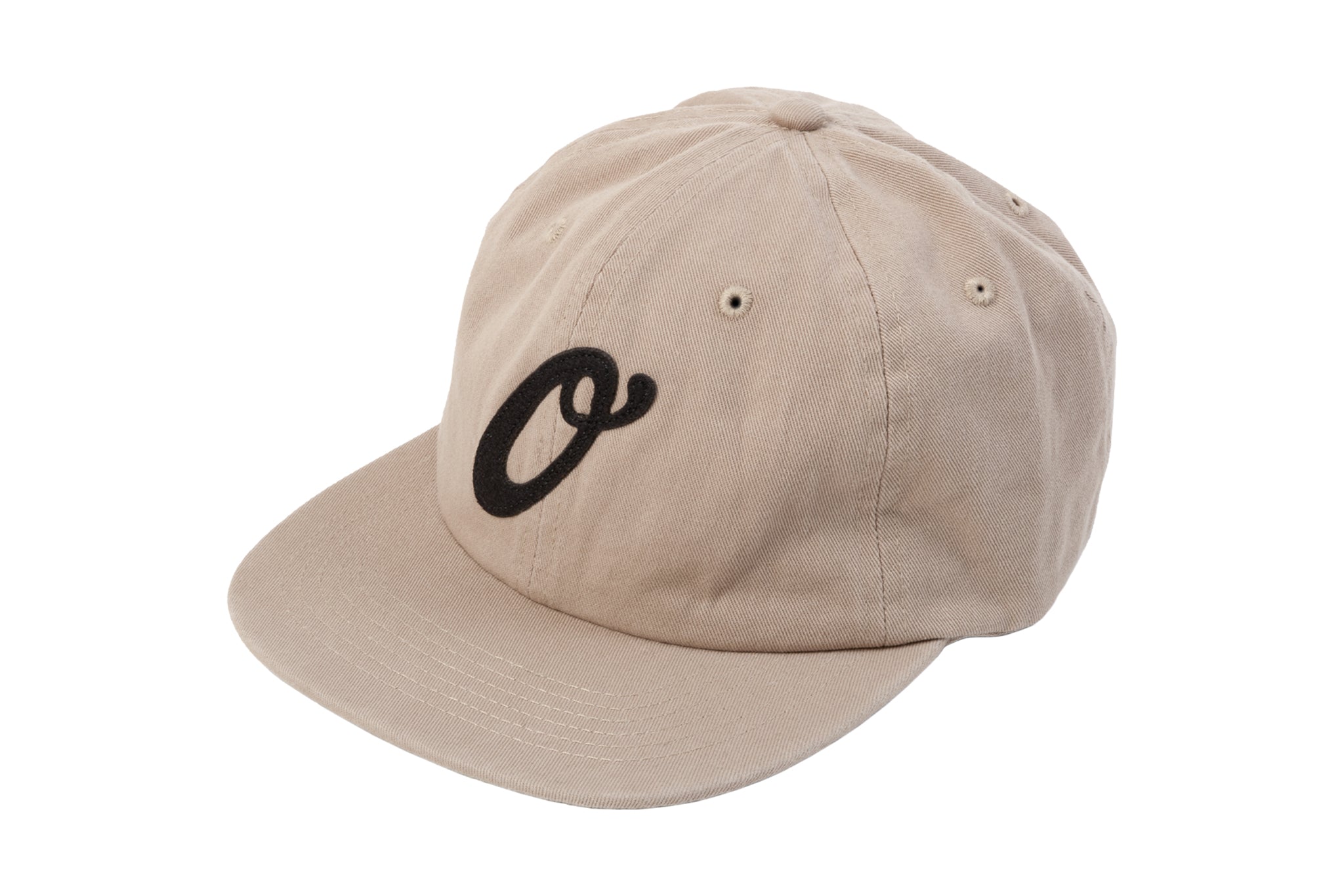 Clubhouse Unstructured Hat (Tan with Black Aplique) Odyssey BMX